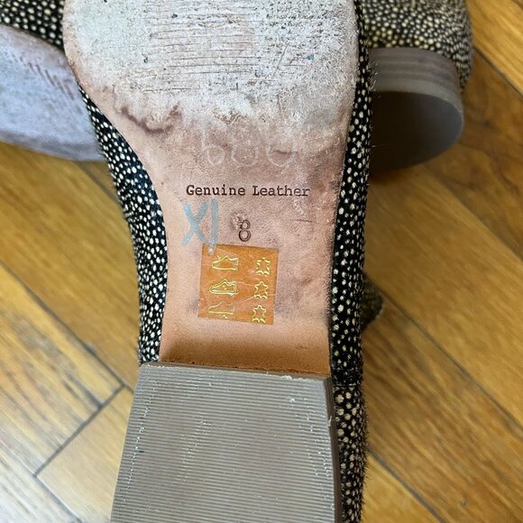 Madewell Nadine Chelsea Boot - Size 8 - Spotted Calf Hair - Picture 6 of 6